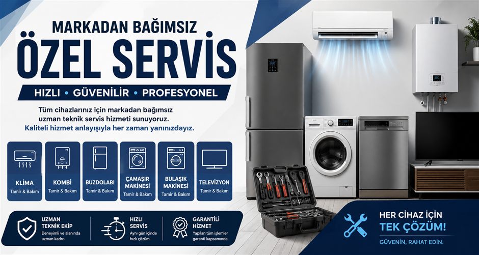 İzmir Esty Servisi — markadan bağımsız özel servis